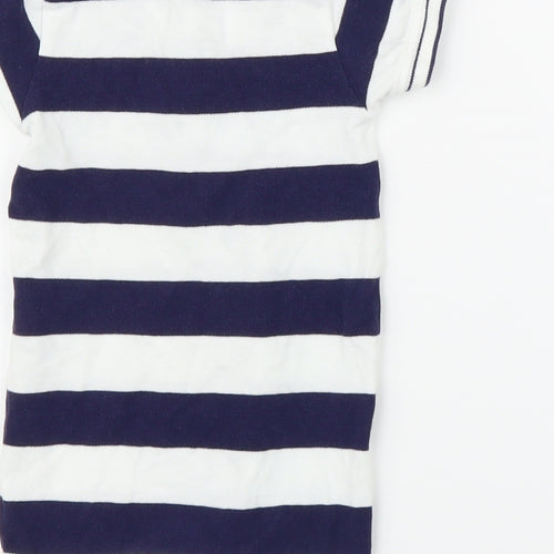 NEXT Baby Blue Striped  Babygrow One-Piece Size 6-9 Months