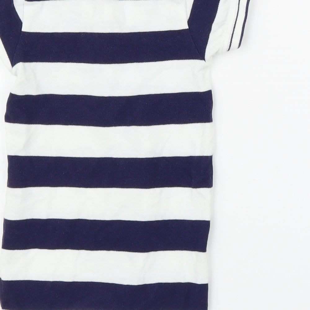 NEXT Baby Blue Striped  Babygrow One-Piece Size 6-9 Months