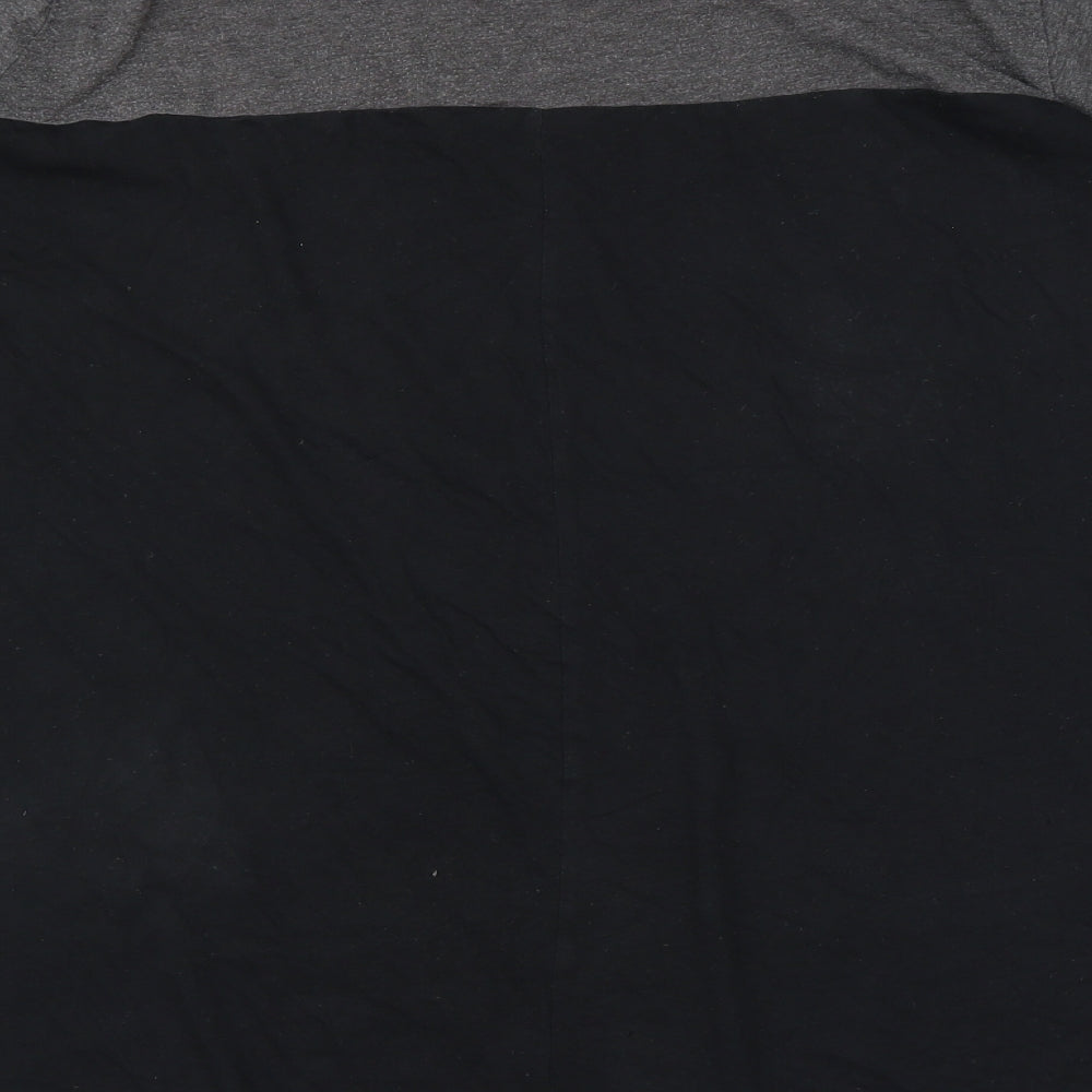 Yours Womens Black   Tunic T-Shirt Size 26