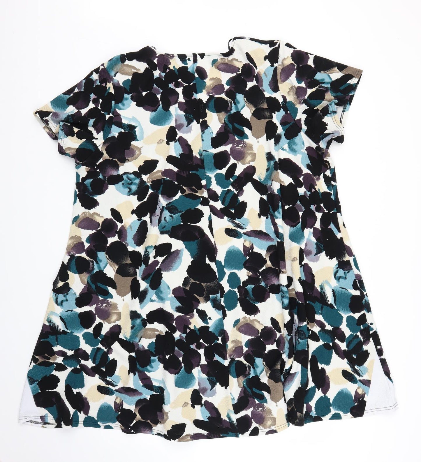 Ebsco Womens Multicoloured Floral  A-Line  Size 2XL