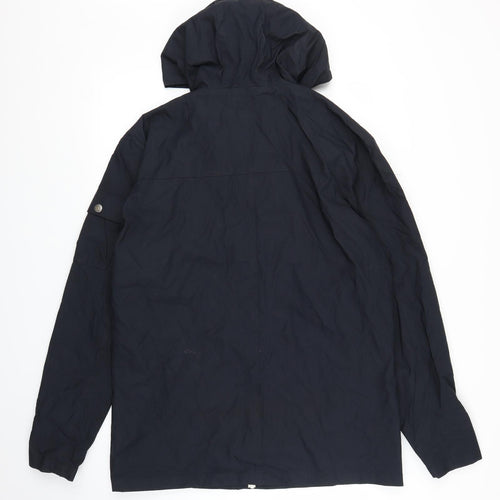 JACK & JONES Mens Blue   Parka Coat Size XL