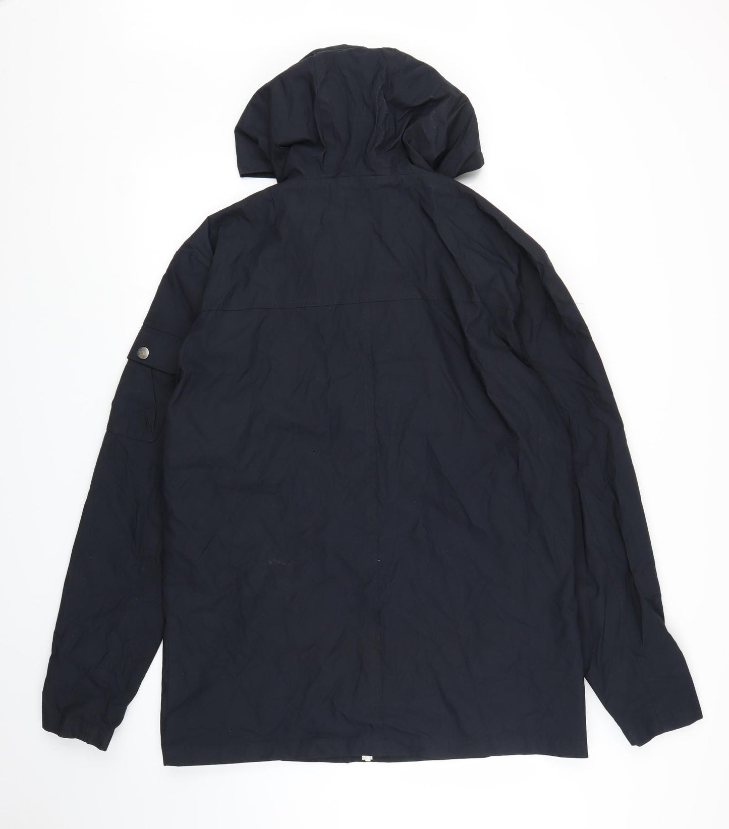 JACK & JONES Mens Blue   Parka Coat Size XL