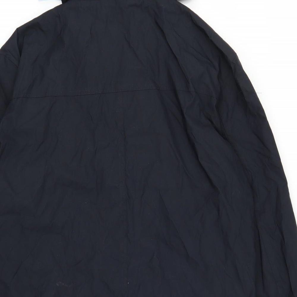 JACK & JONES Mens Blue   Parka Coat Size XL