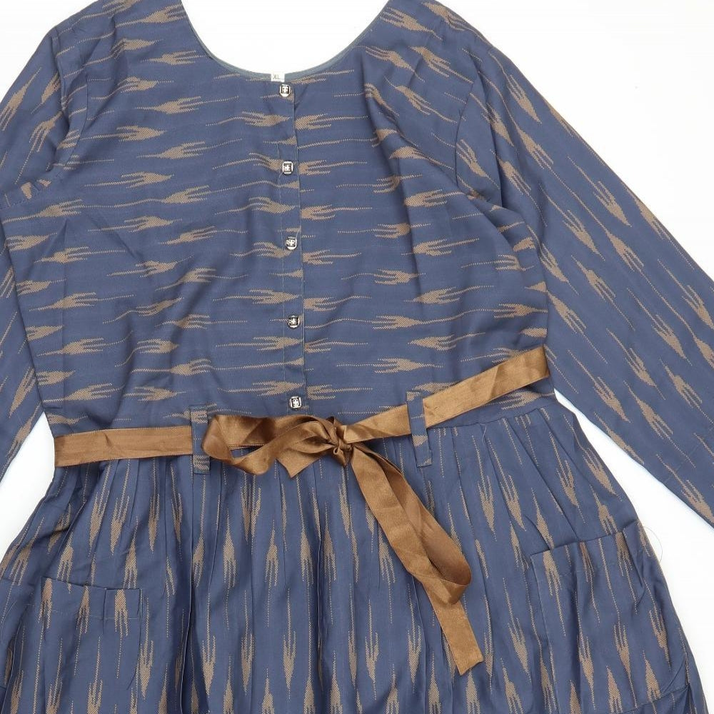 Preworn Womens Blue   A-Line  Size XL