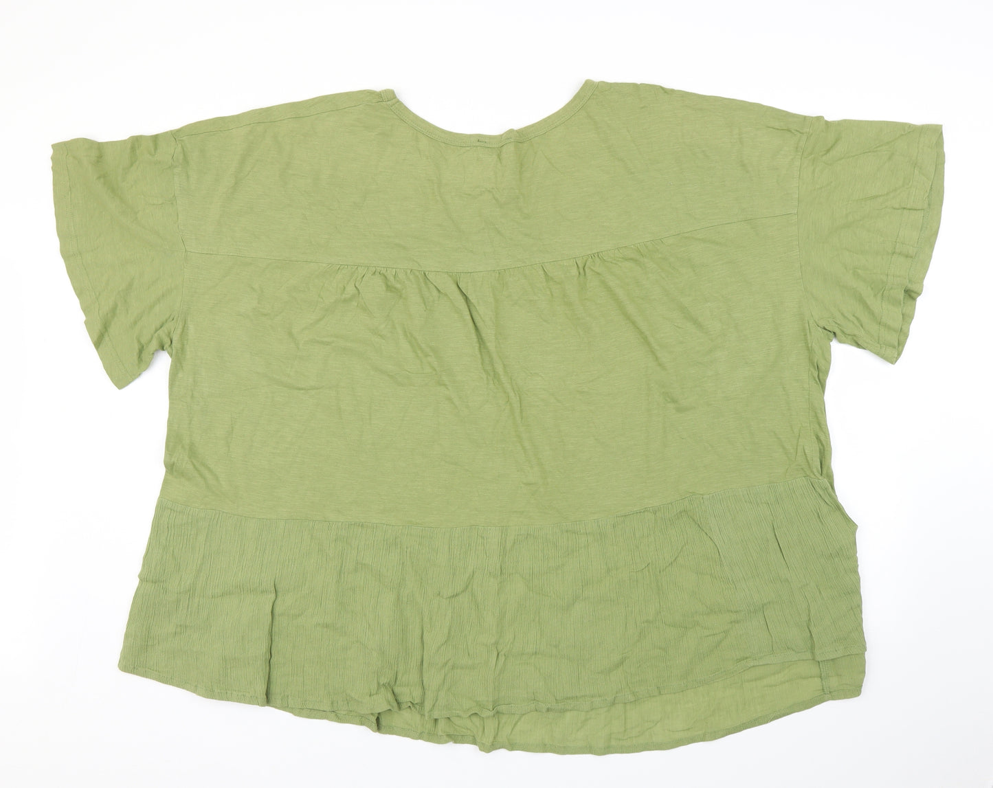 Simply Be Womens Green   Basic T-Shirt Size 30