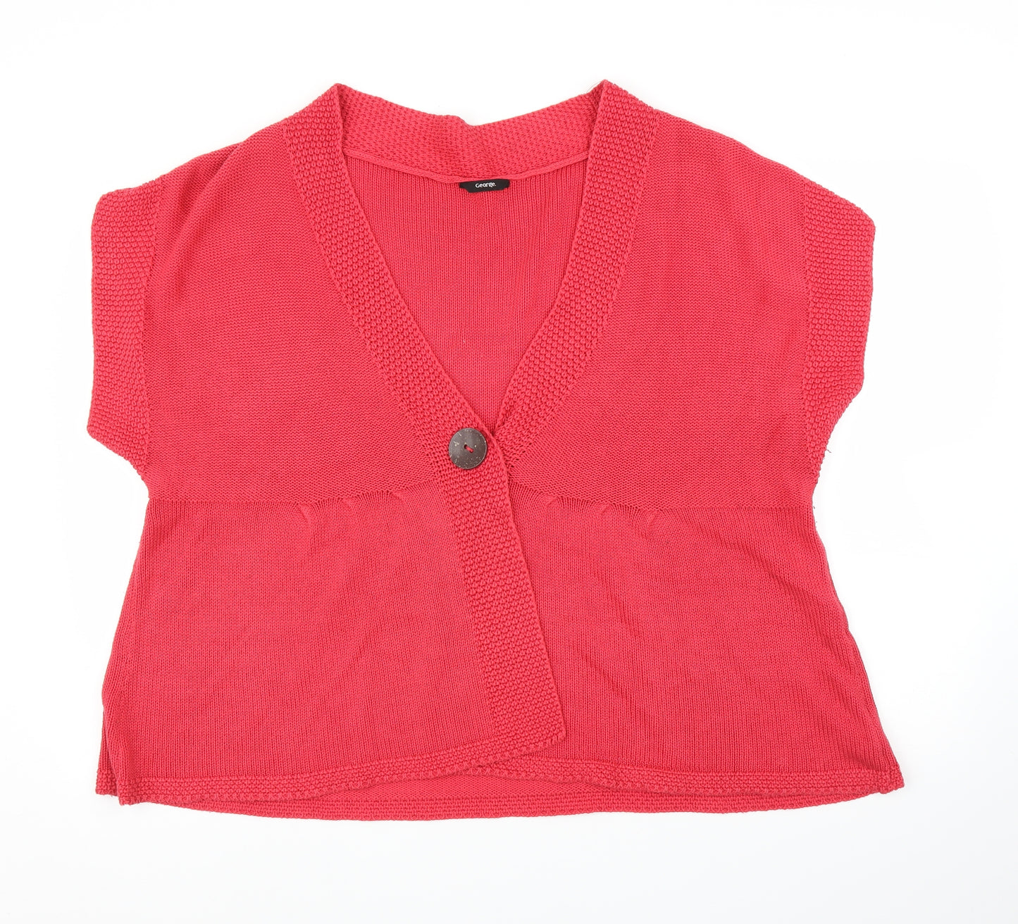 George Womens Pink   Cardigan Jumper Size 24