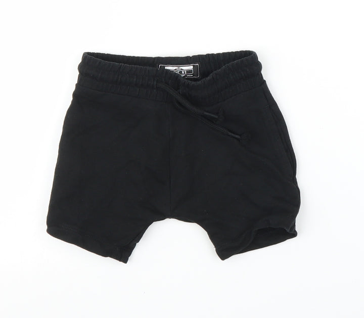 NEXT Boys Black Sweatpants Trousers Size 9-12 Months