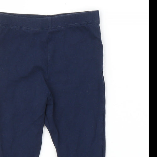 F&F Girls Blue   Capri Leggings Size 6-9 Months