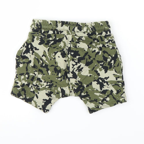 NEXT Boys Green Camouflage  Capri Leggings Size 6-9 Months