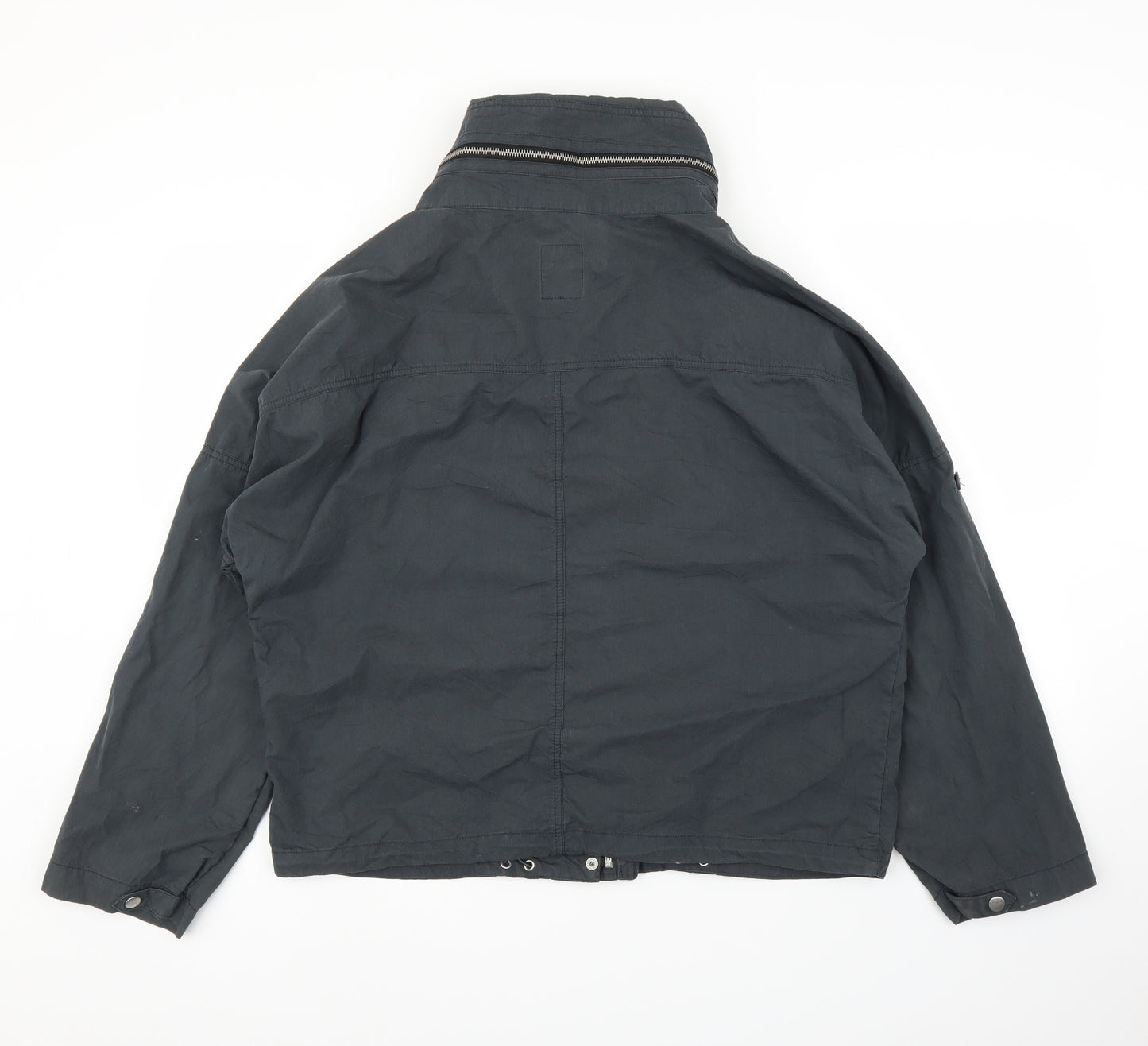 Primark Womens Grey   Military Jacket Coat Size 14