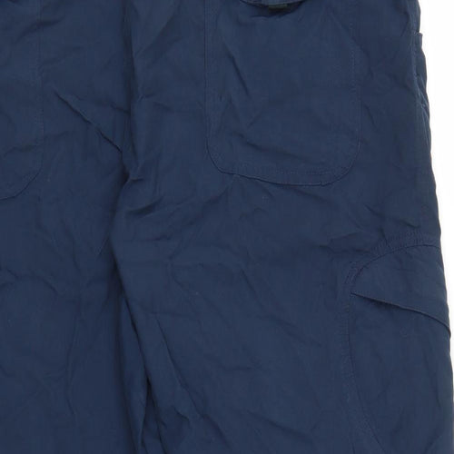 Charlotte James Womens Blue   Capri Trousers Size 3XL L21 in