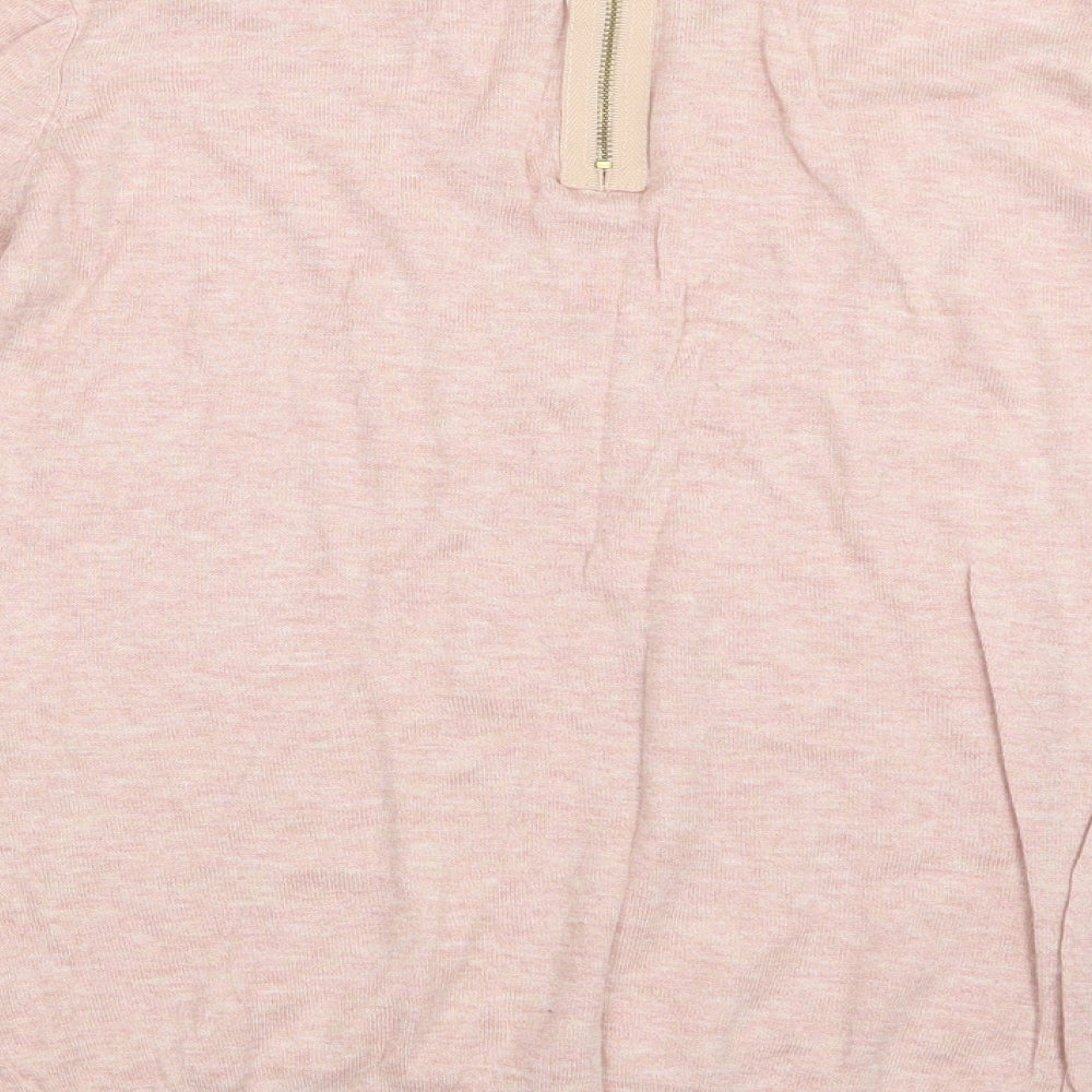 Warehouse Womens Pink   Pullover Jumper Size 12