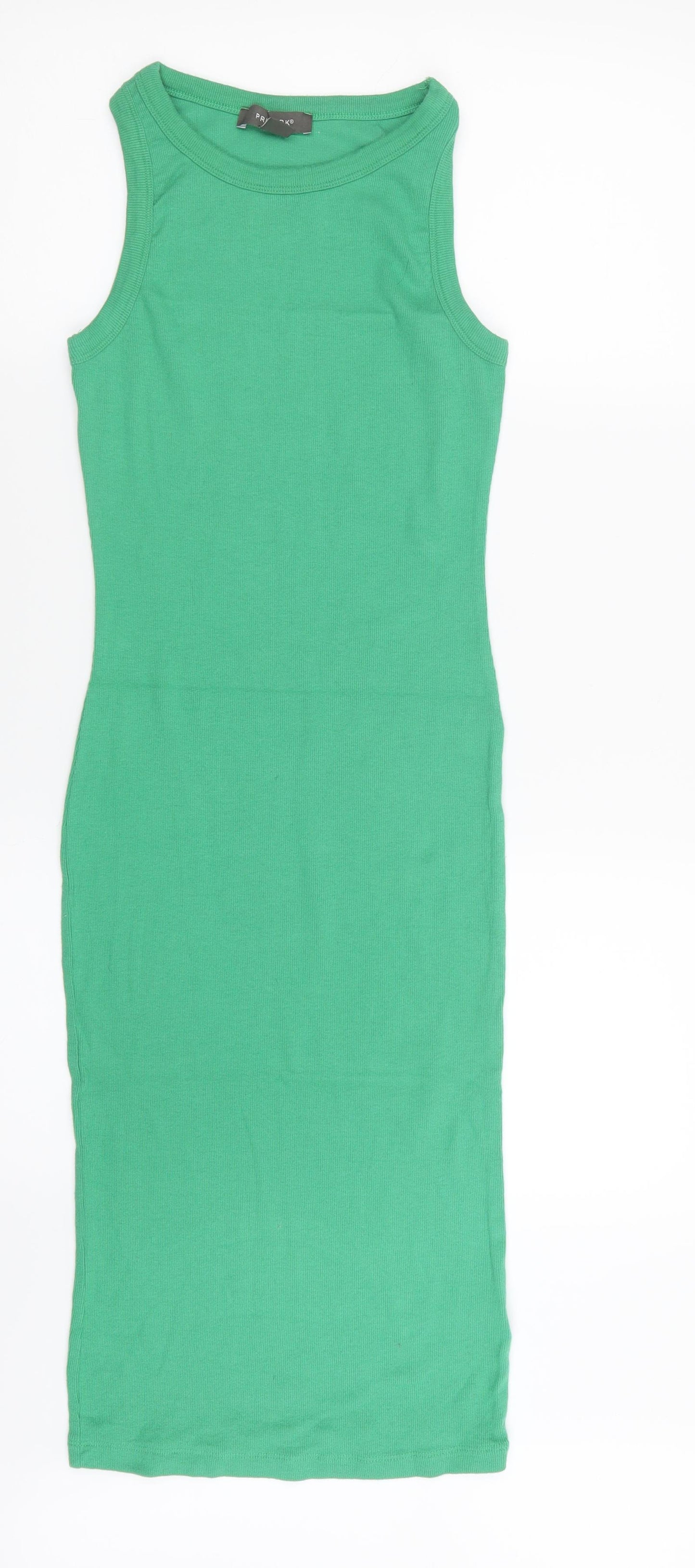 Primark Womens Green   Tank Dress  Size 10