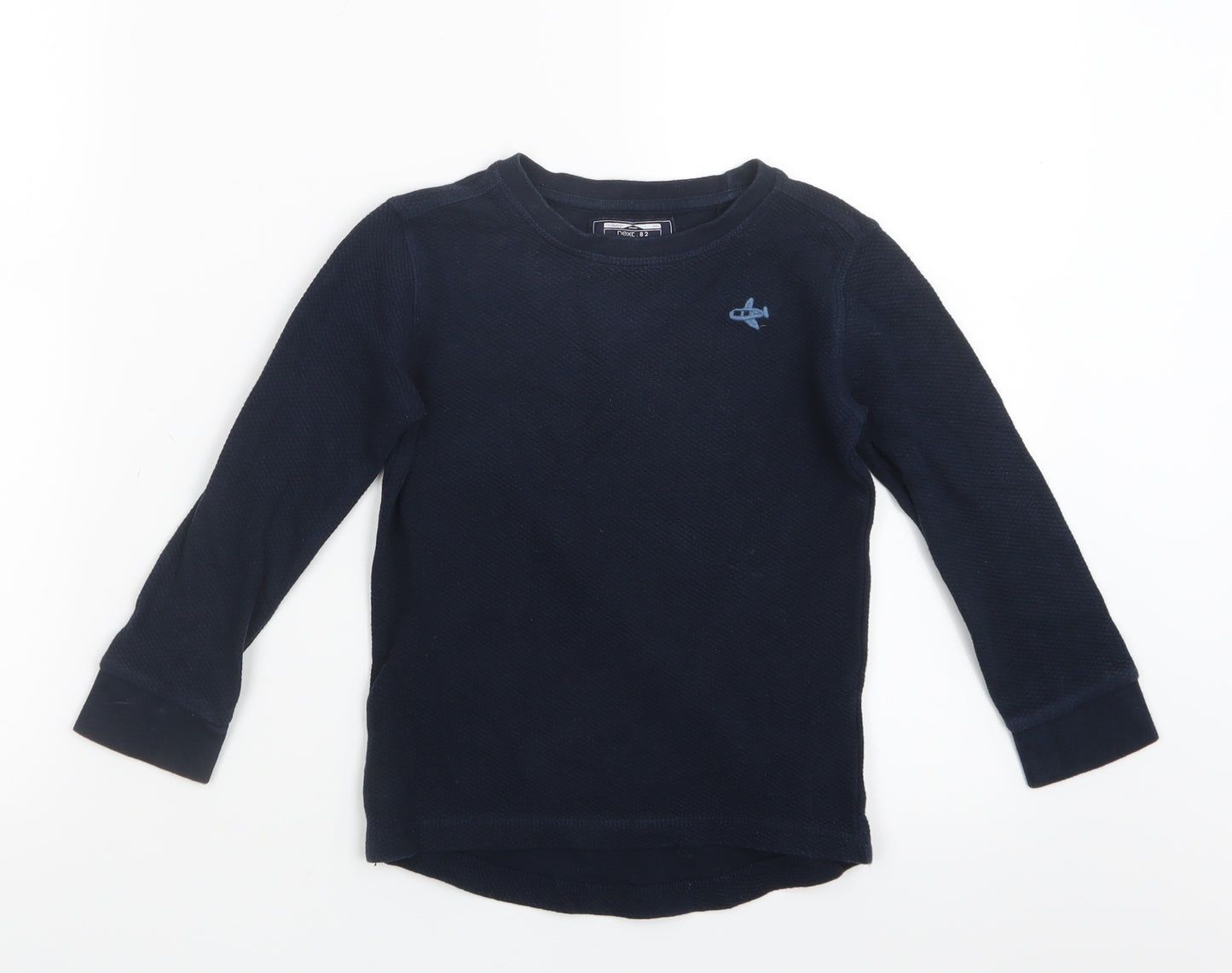 NEXT Boys Blue  Knit Pullover Jumper Size 3-4 Years