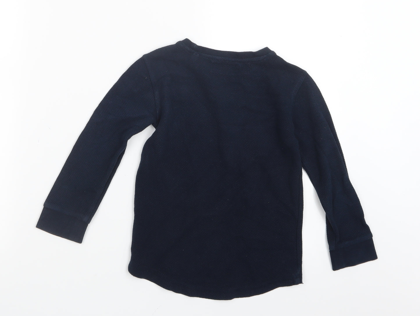 NEXT Boys Blue  Knit Pullover Jumper Size 3-4 Years