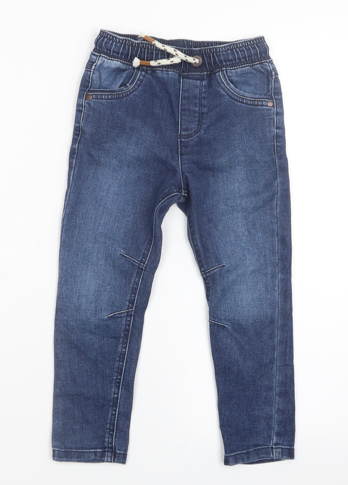 George Boys Blue  Denim Straight Jeans Size 3-4 Years