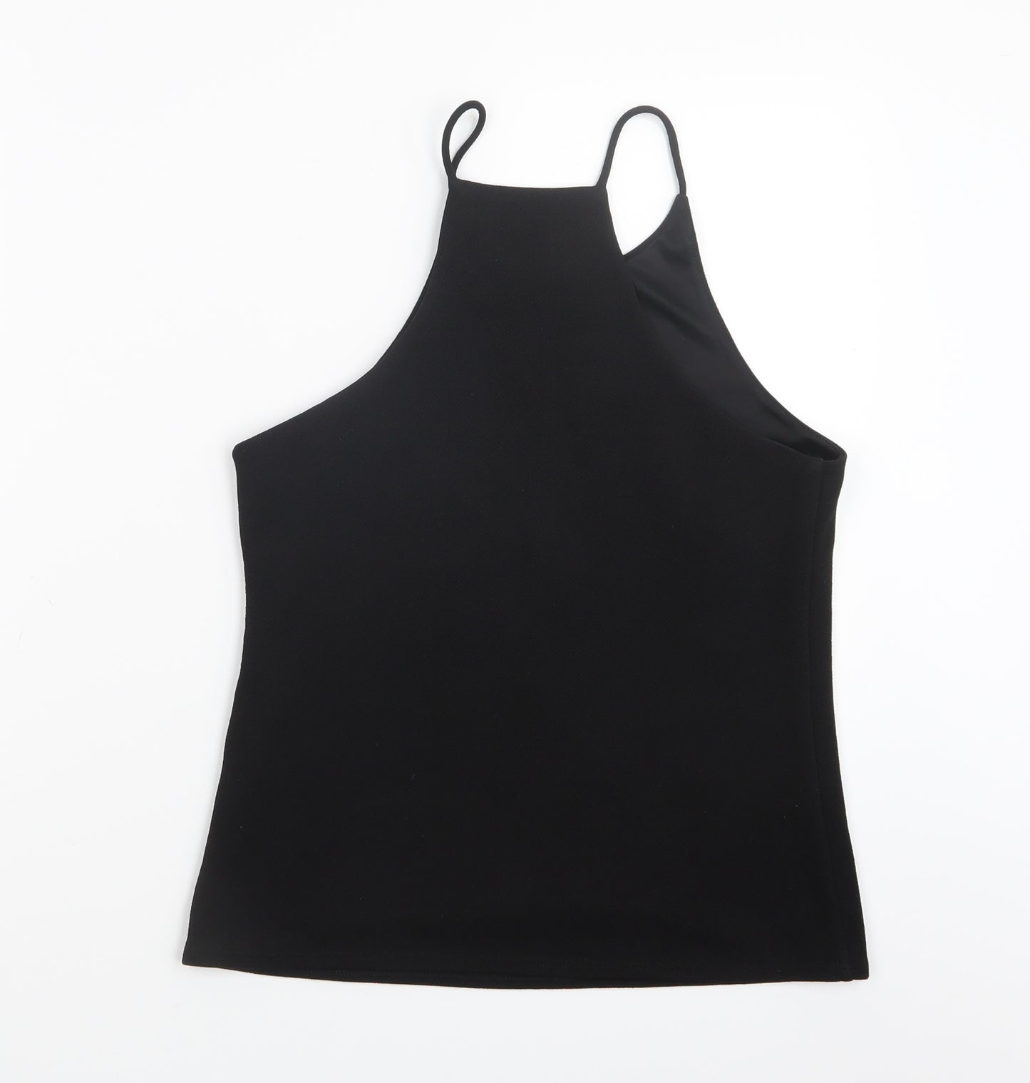 River Island Womens Black   Basic Tank Size 12