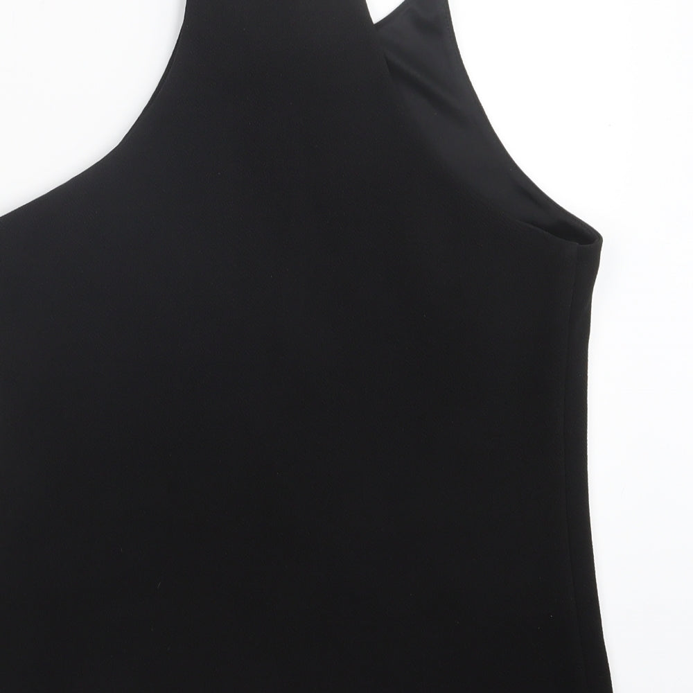 River Island Womens Black   Basic Tank Size 12