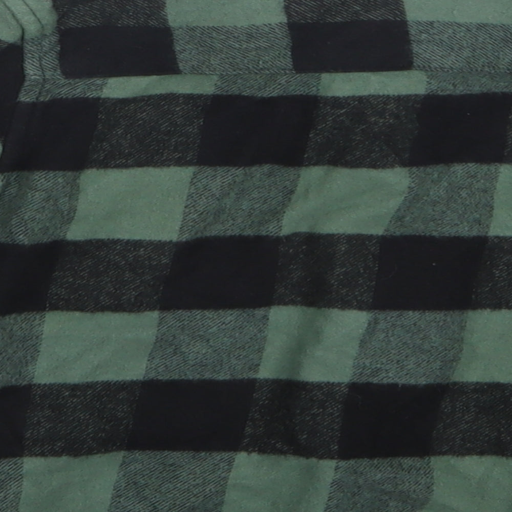 Mini Club Boys Green Check  Basic Button-Up Size 3-4 Years