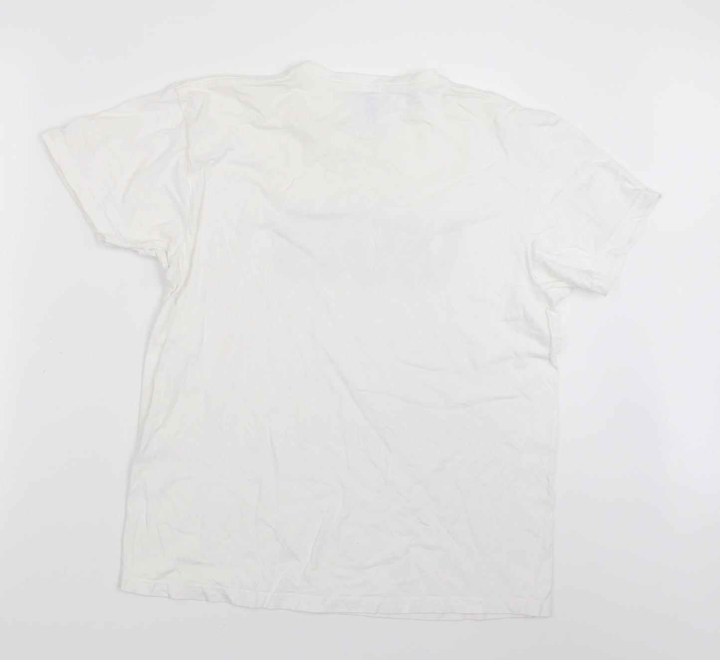 JHK Mens White    T-Shirt Size M  - Vans