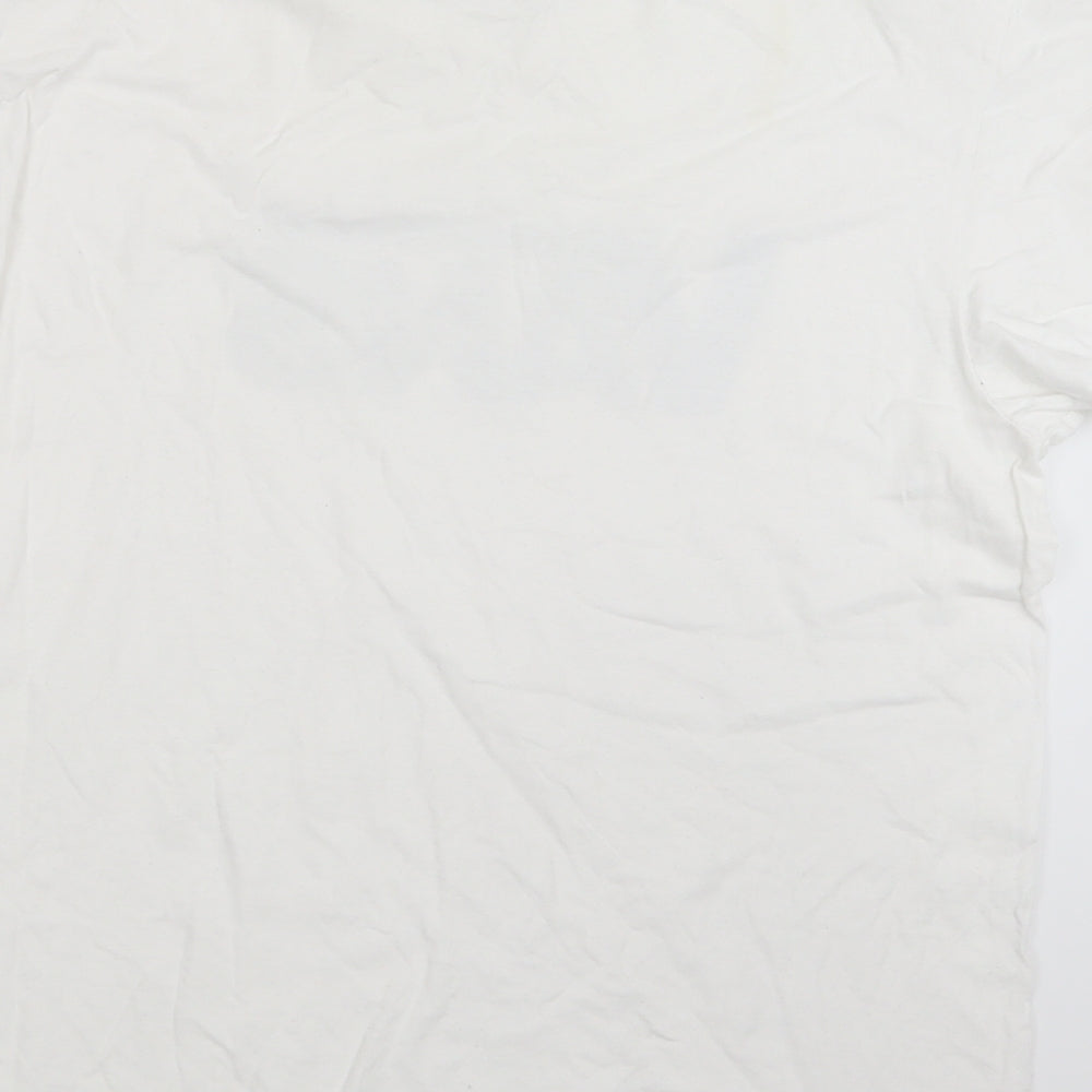 JHK Mens White    T-Shirt Size M  - Vans