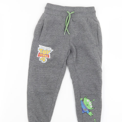 Primark Boys Grey   Jogger Trousers Size 3-4 Years - Toy Story 4