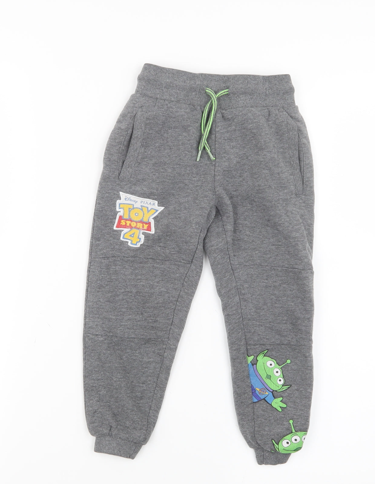 Primark Boys Grey   Jogger Trousers Size 3-4 Years - Toy Story 4