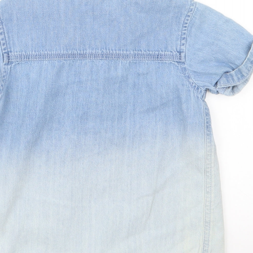 TU Boys Blue   Basic Button-Up Size 3 Years