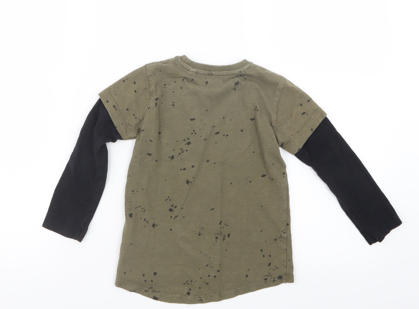 NEXT Boys Green   Basic T-Shirt Size 3-4 Years