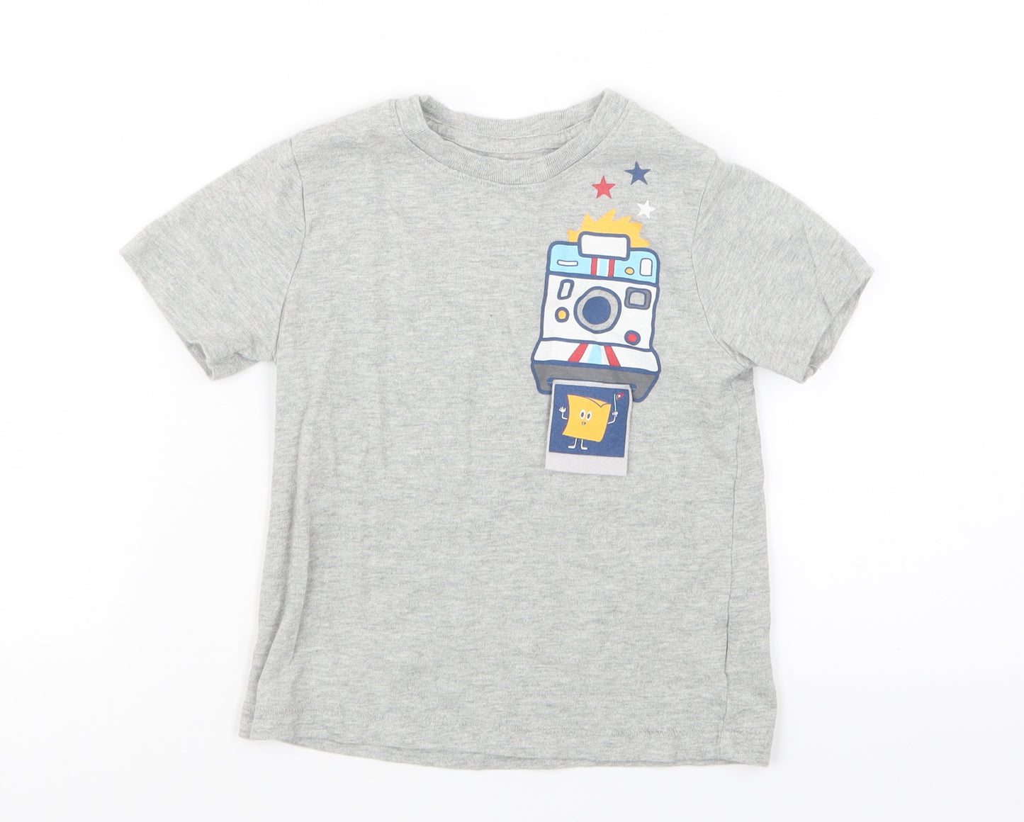 Gap Boys Grey   Basic T-Shirt Size 4 Years