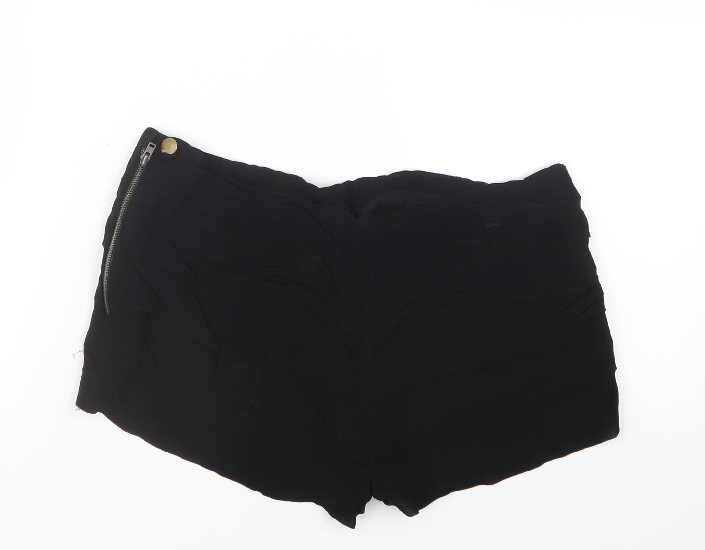 River Island Womens Black   Hot Pants Shorts Size 10