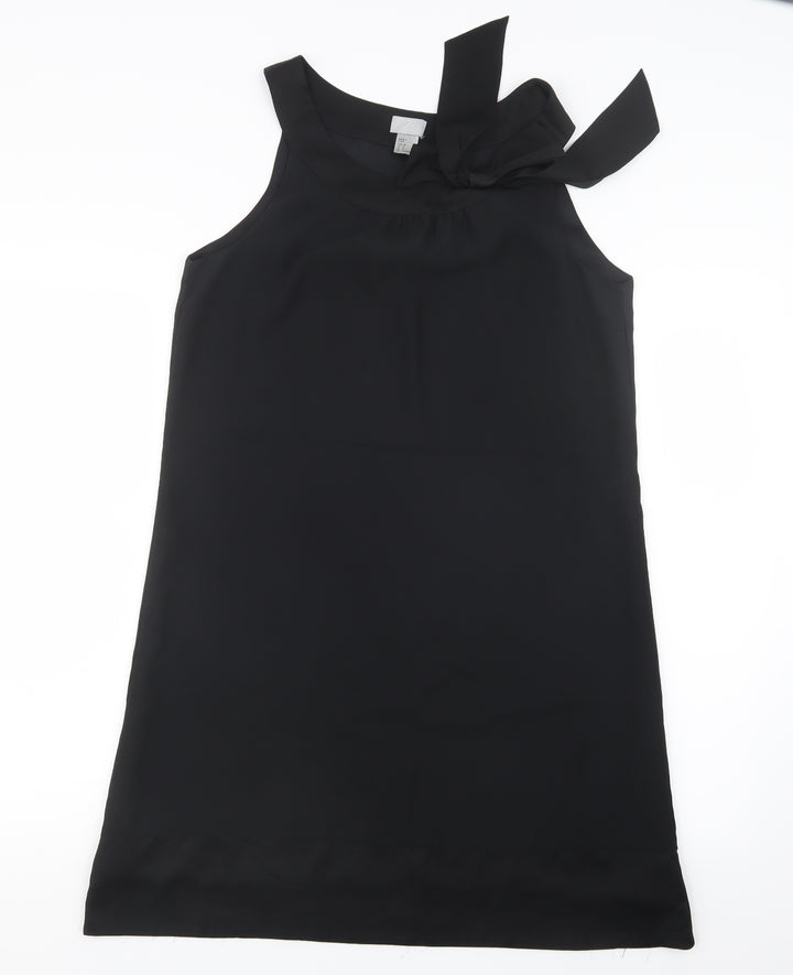 H&M Womens Black   T-Shirt Dress  Size 10