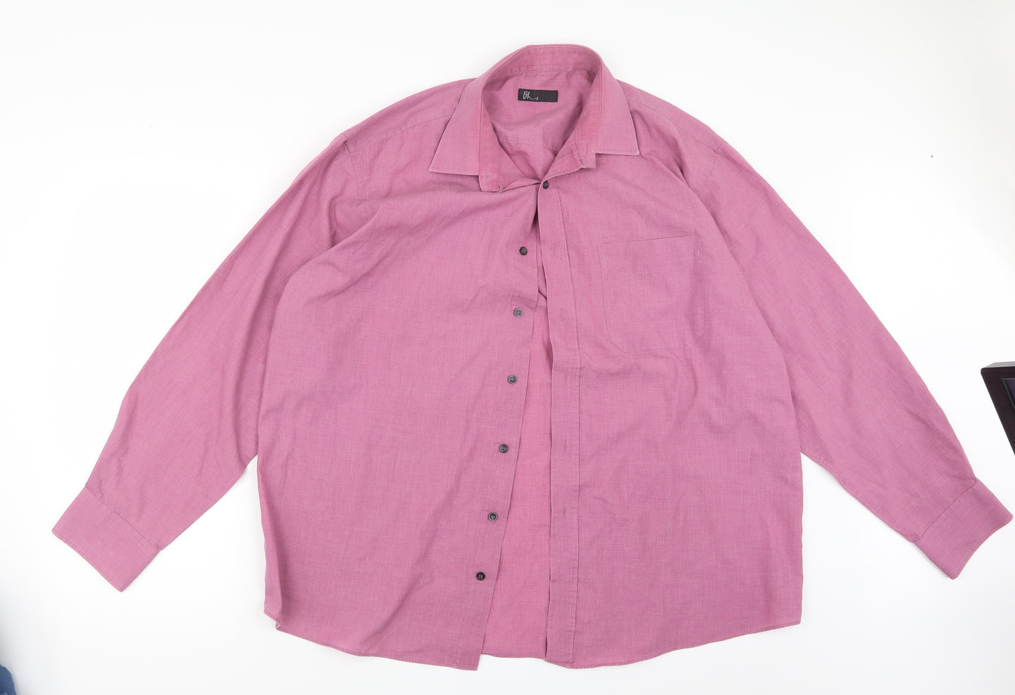 BHS Mens Pink    Dress Shirt Size 17