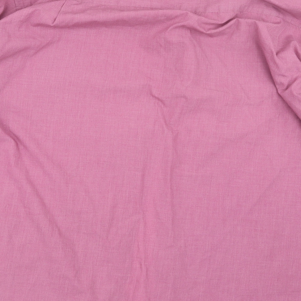 BHS Mens Pink    Dress Shirt Size 17