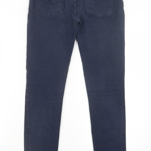 Golddigga Womens Blue   Trousers  Size 8 L26.5 in