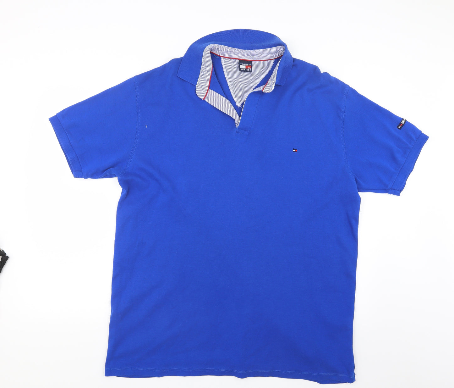Tommy Hilfiger Mens Blue    Polo Size 3XL