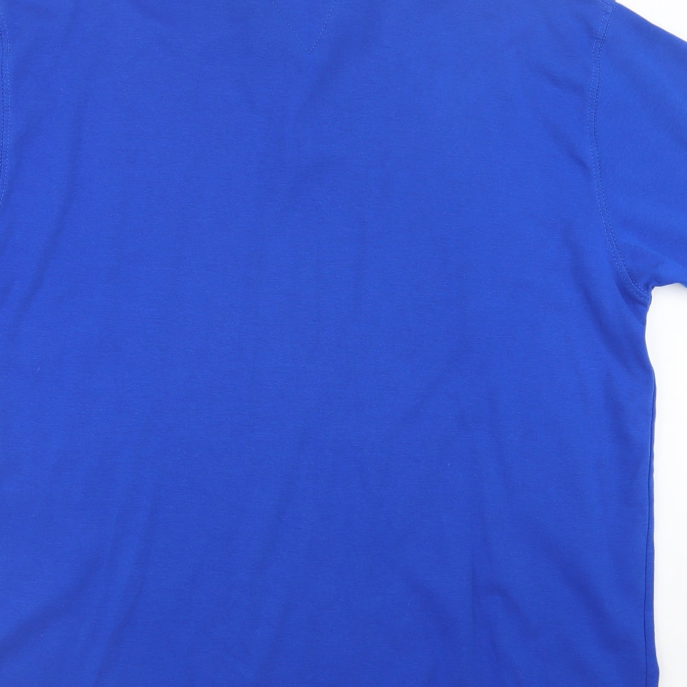 Tommy Hilfiger Mens Blue    Polo Size 3XL