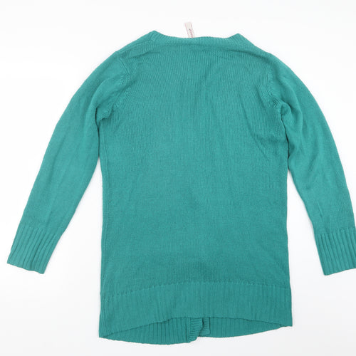 Marisota Womens Green  Knit Cardigan Jumper Size 10