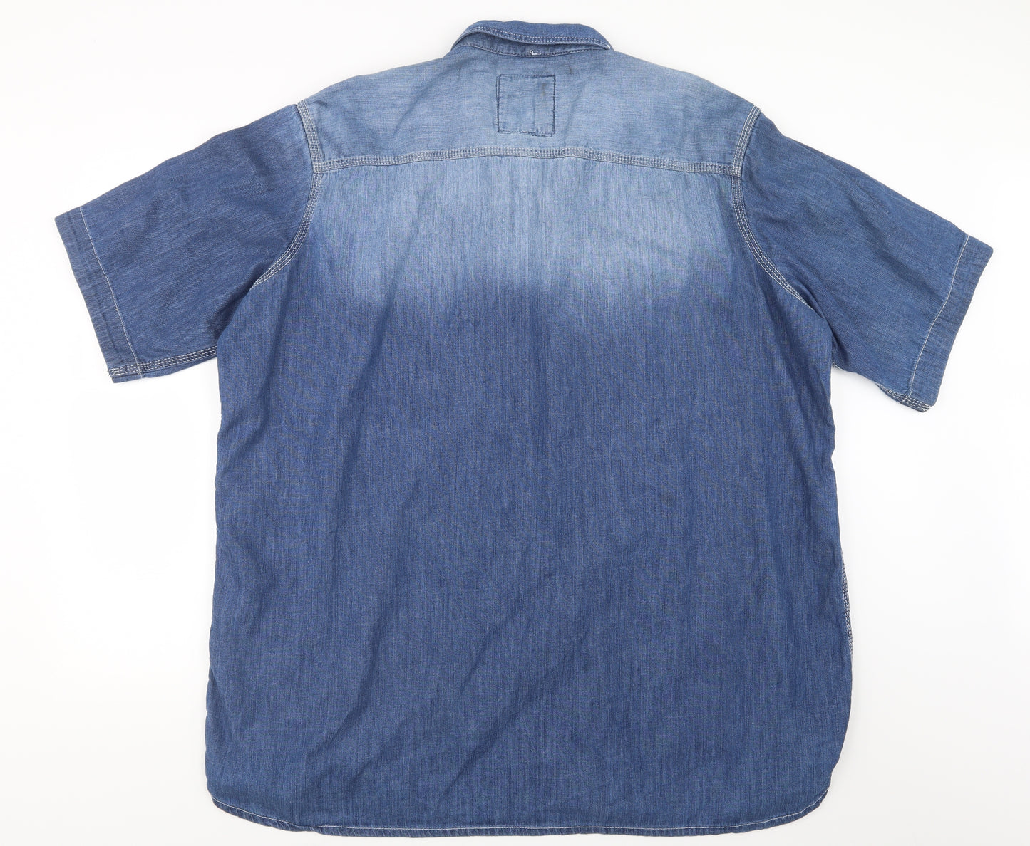 Jacamo Mens Blue    Button-Up Size XL