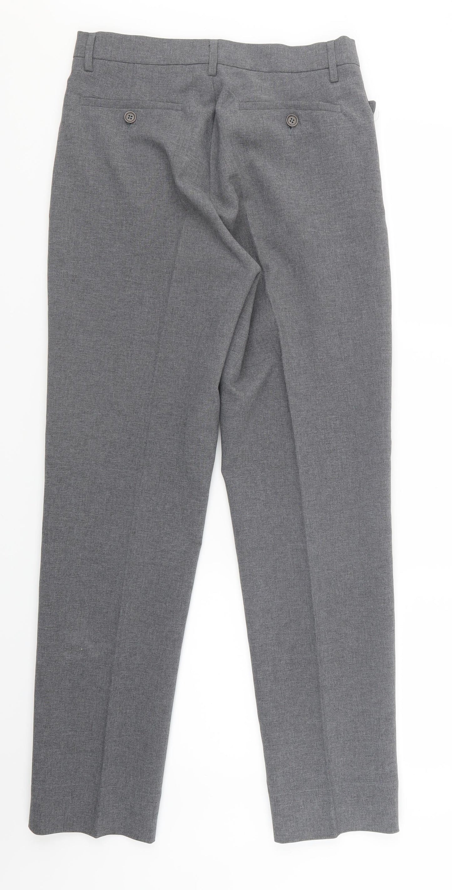 United Colors of Benetton Mens Grey   Trousers  Size 28 in L29 in