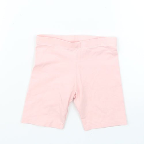 F&F Girls Pink   Cropped Trousers Size 2-3 Years
