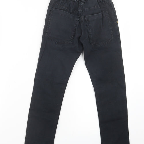 F&F Boys Black  Denim Straight Jeans Size 6-7 Years