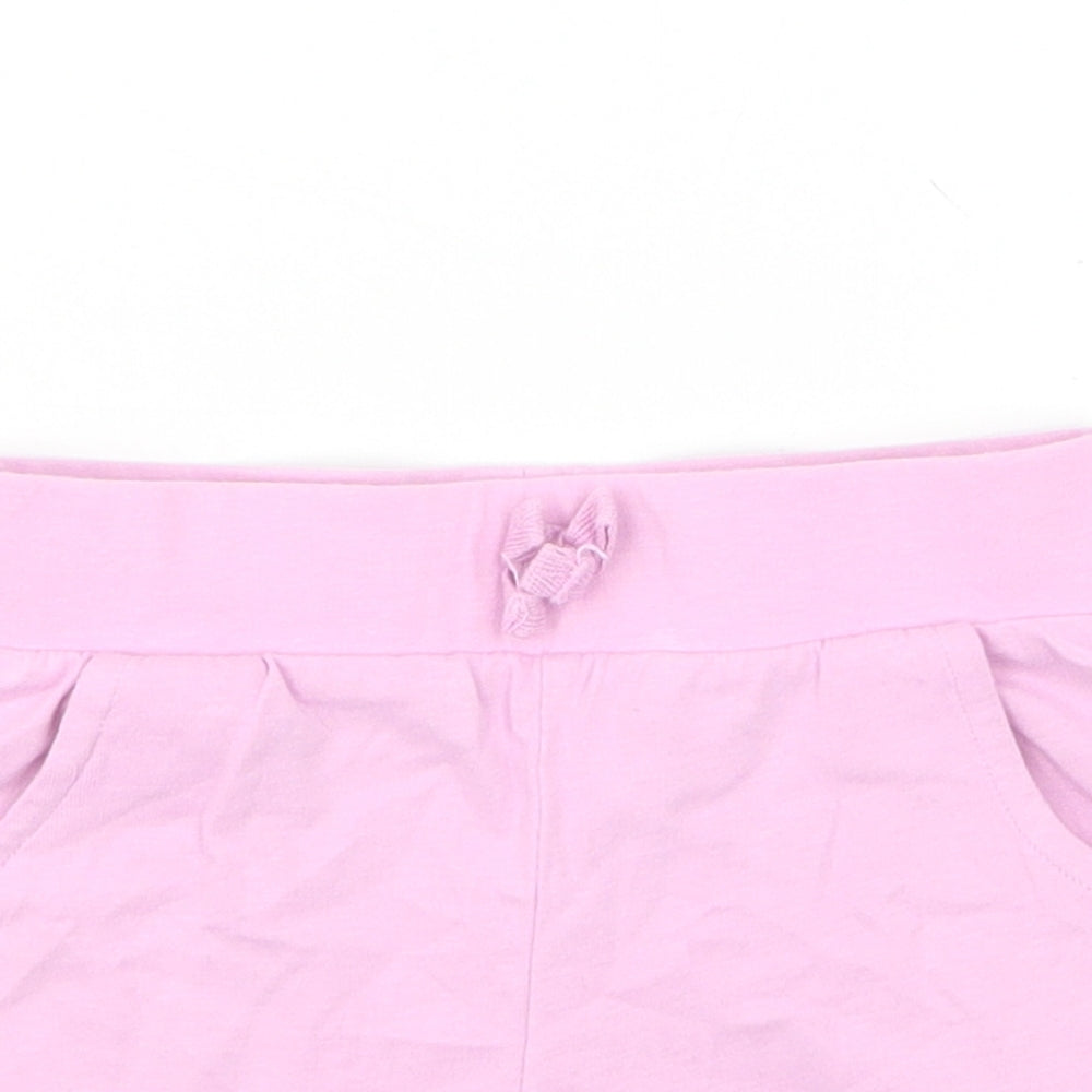 George Girls Purple   Boyfriend Shorts Size 2-3 Years