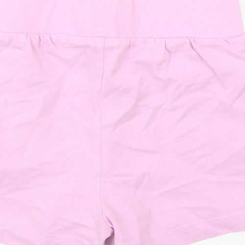 George Girls Purple   Boyfriend Shorts Size 2-3 Years