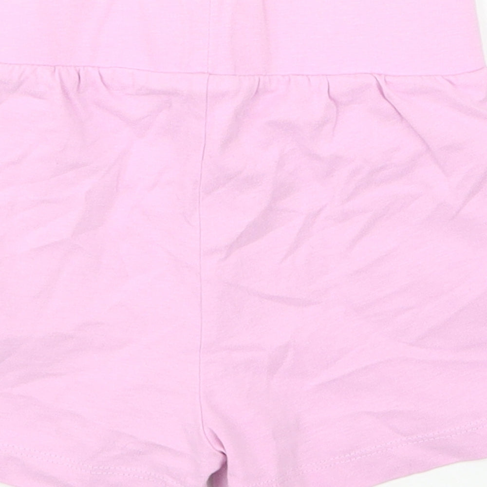 George Girls Purple   Boyfriend Shorts Size 2-3 Years