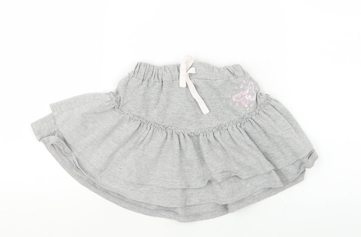 Matalan Girls Grey A-Line Skirt Size 2-3 Years