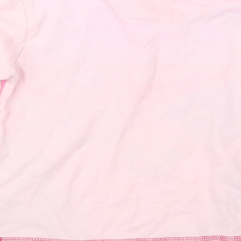 Pinkfong Girls Pink Geometric  Basic T-Shirt Size 2-3 Years