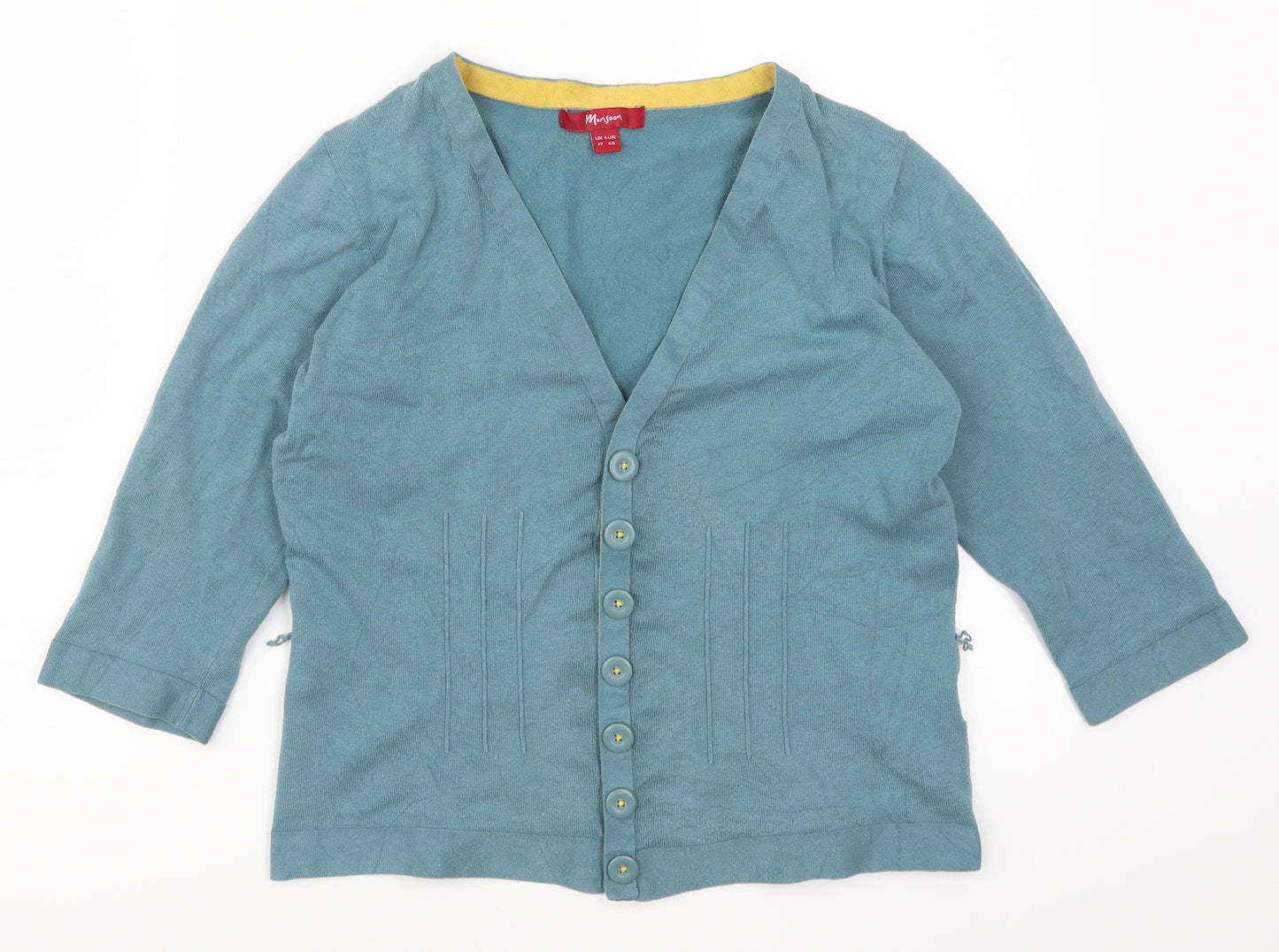 Monsoon Womens Blue   Cardigan Jumper Size 12