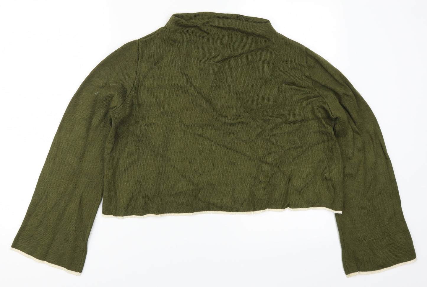 Topshop Womens Green   Pullover Jumper Size 10