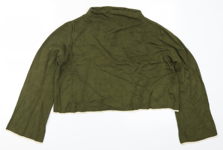 Topshop Womens Green   Pullover Jumper Size 10